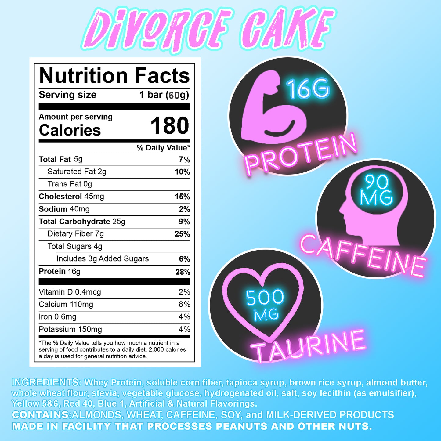 Divorce Cake - 12 bar box